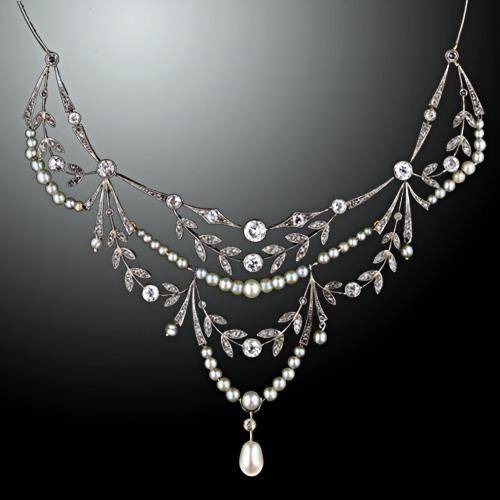 История ювелирного украшения ожерелья, от древних времён до наших дней